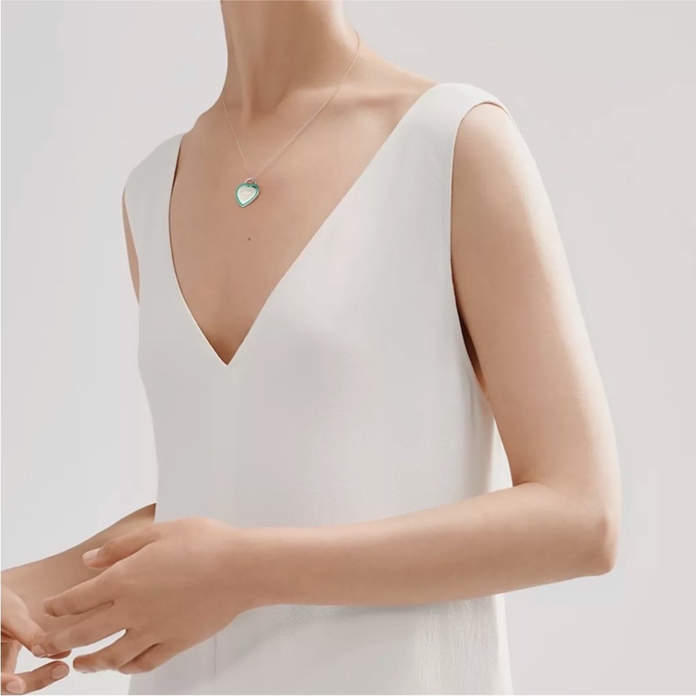 Tiffany & Co Return To Tiffany Blue Heart Pendant Necklace
